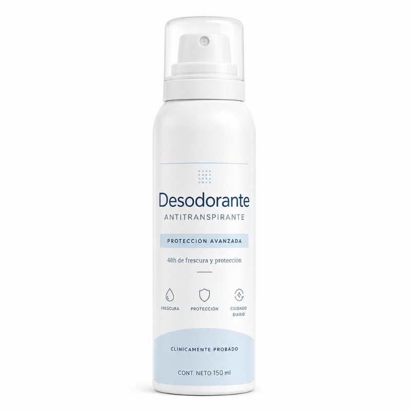 Desodorante común de farmacia